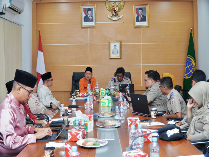 Pj Bupati Kampar Hambali ; Harap BPN Agar Tindak Lanjut Percepatan Pensertipikatan 5.000 Ha Tanah Milik Pemda