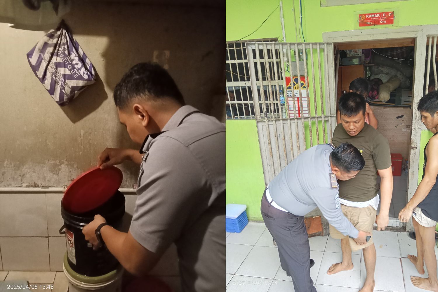 Respon Cepat Terhadap Aduan Masyarakat, Lapas Pekanbaru Langsung Gelar Razia Insidentil Kamar Hunian Warga Binaan