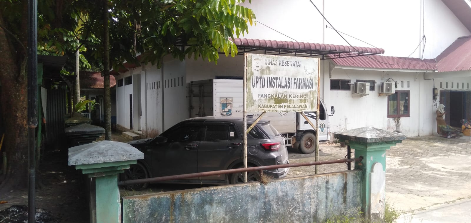 Gudang Obat Dinas Kesehatan Diduga Menyerobot Tanah Warga Sepadan