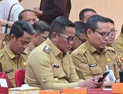 Dorong Hilirisasi dan Proyek Strategis Daerah, Bupati H Zukri Ikuti Musrenbang RPJMD Provinsi Riau