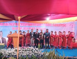Bupati Bengkalis Hadiri Peresmian HKBP Resort Agave Sukatani, Talang Muandau