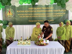 Plh Kajari Pelalawan Rezi Dermawan, SH, MH Peringati IAD Ke – 25