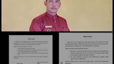 Kasus Pengeroyokan Dan Pengrusakan Asset Desa Sungai Ara 3 Orang Diperiksa Polisi