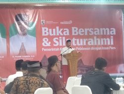 Bupati Pelalawan Dan Forkompinda Buka Bersama Insan Pers