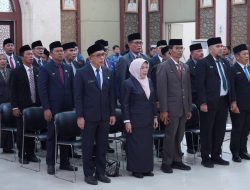 Bupati Kampar Ahmad Yuzar Lantik 29 Pejabat Tinggi Pratama Dan Administrator