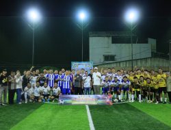 Wako Pekanbaru Buka Pertandingan Mini Soccer Persahabatan dengan Pemkab Tanah Datar