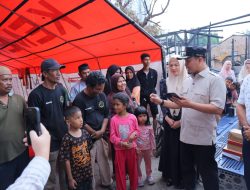 Sambangi Warga Korban Kebakaran di Sukajadi, Wako Agung Kembali Bawa Bantuan