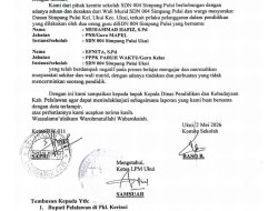 Dua Orang Guru SDN 004 Kecamatan Ukui Diduga Bolos Sekolah Tanpa Izin, Ternyata..