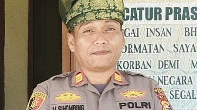 Polsek Bunga Raya Lakukan Perawatan Tanaman Jagung Seluas 0,5Ha